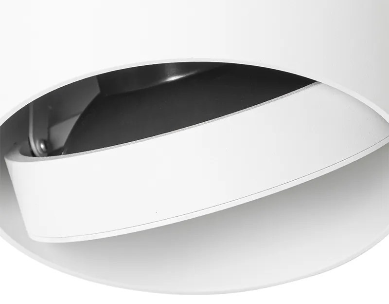 Smart opbouwspot wit draai- en kantelbaar incl. Wifi GU10 111mm - Impact