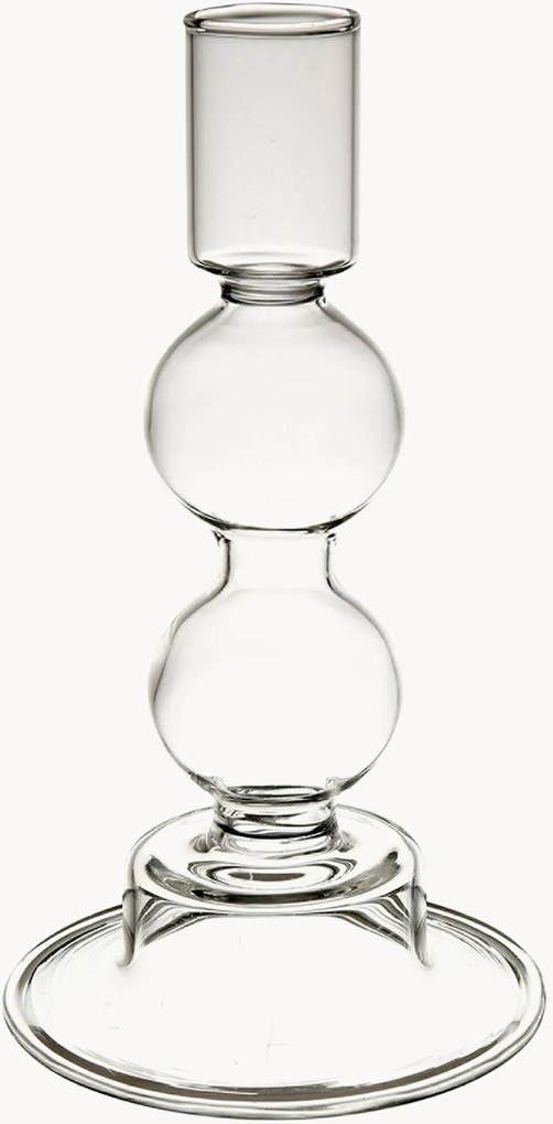 Kaarshouders Holders Aria van borosilicaatglas, 8-delig