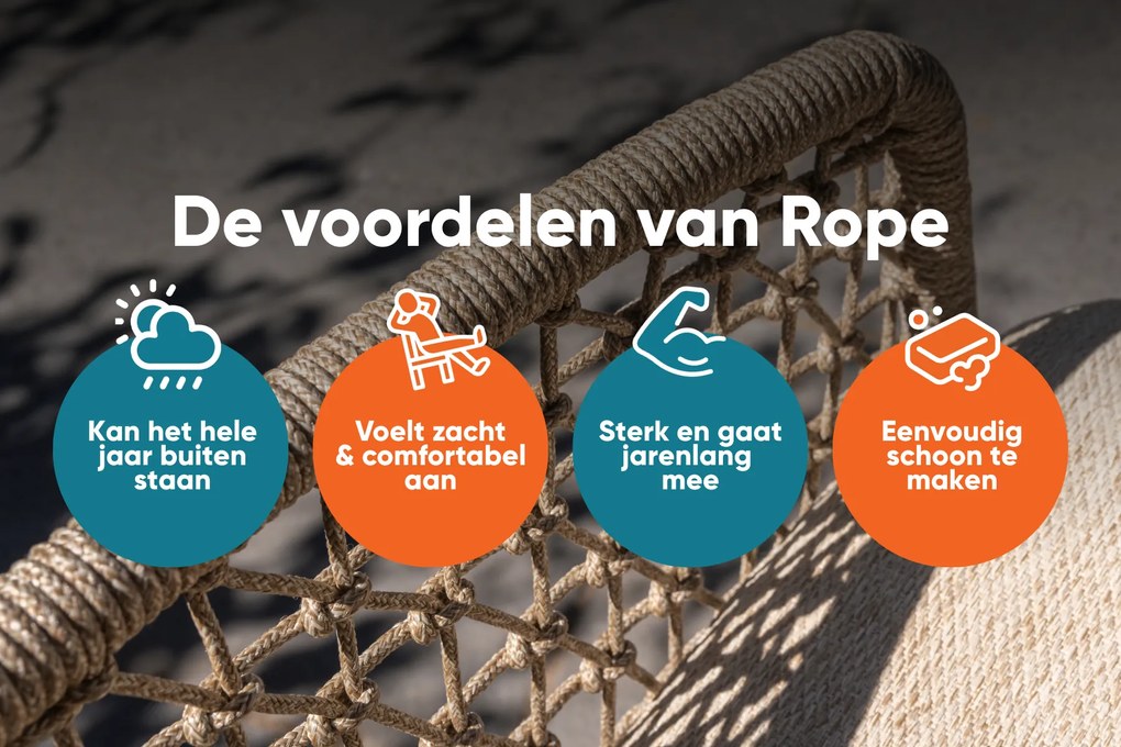 Taste Eva stoel-bank loungeset 3-delig