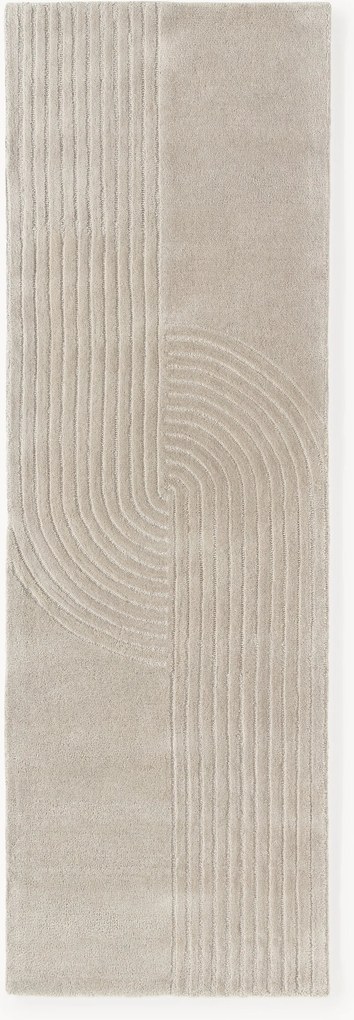 Handgetufte wollen loper Mason