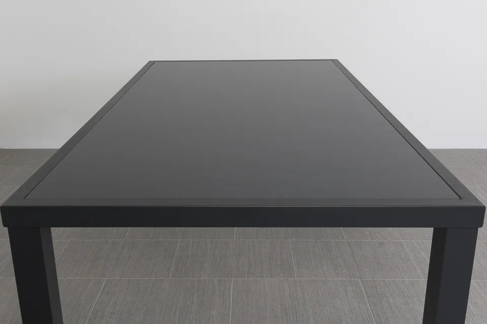 Hartman Aruba/Alma 4-persoons verstelbare tuinset 160x90 cm. - Antraciet