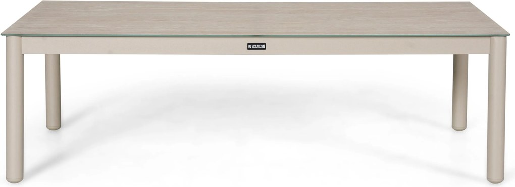 Stoel en Bank Loungeset 5 personen Aluminium Taupe  Lifestyle Garden Furniture Verano