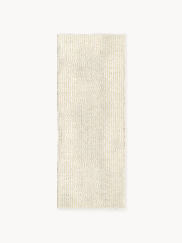 Gestreepte in- & outdoor loper Turner, handgeweven