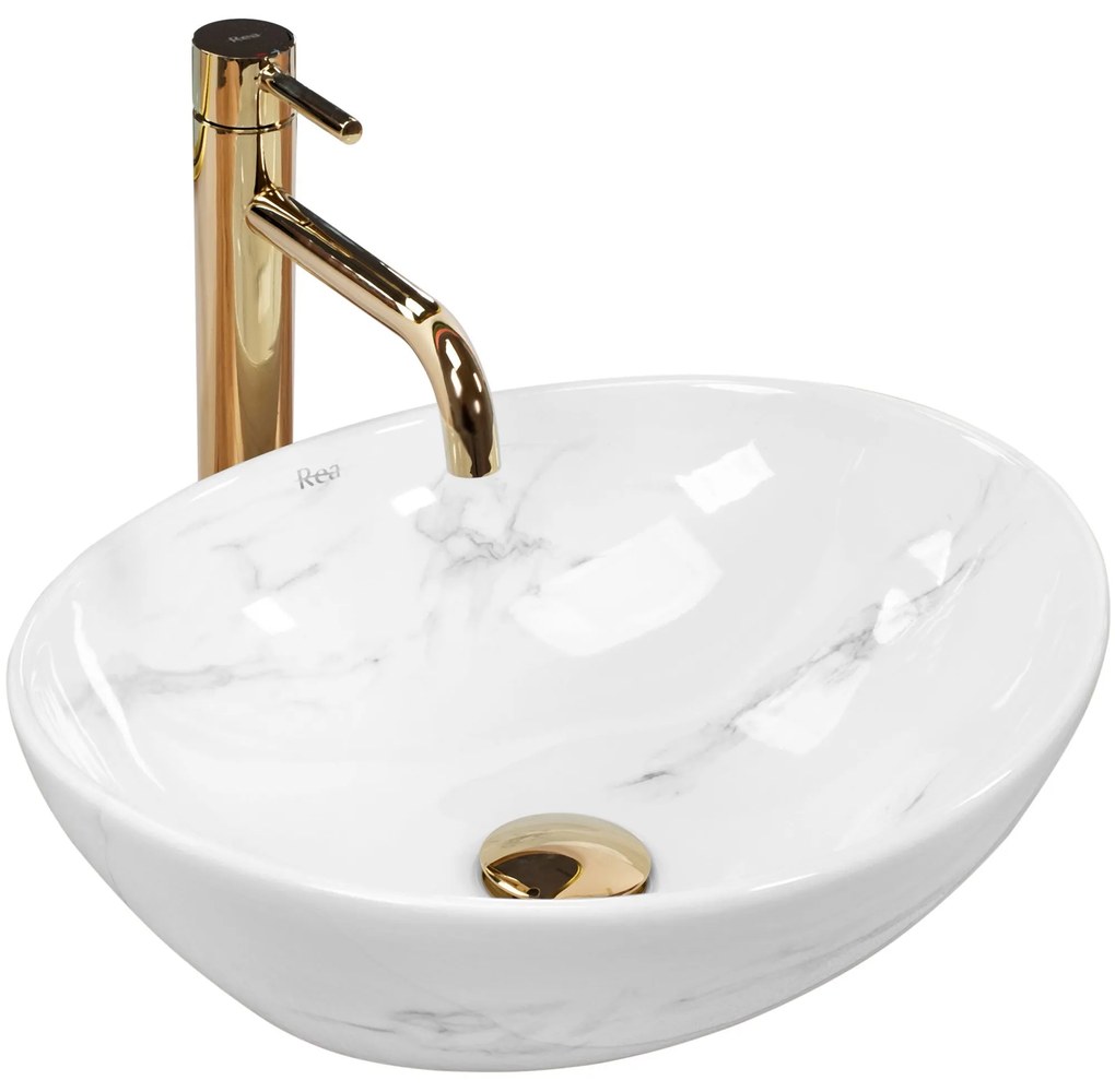 Opzetwastafel Rea Sofia Nature Marble