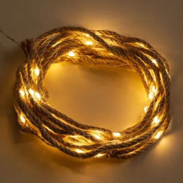 Edvim 5 M Led Touw Slinger Decoratie Natuurlijk - Sklum