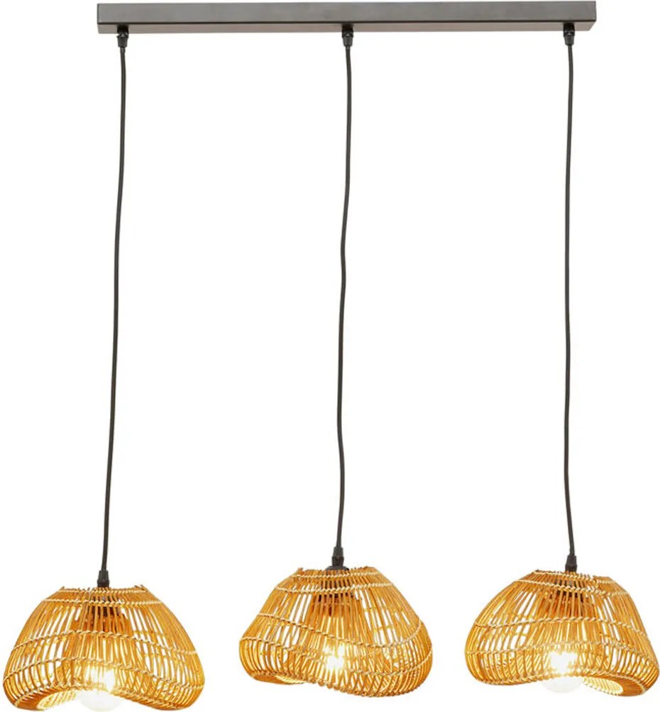 Eettafel Hanglamp Wabi Sabi Rotan