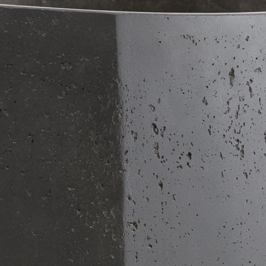 Bloempot in cement, diameter 81,2 cm, Ohma