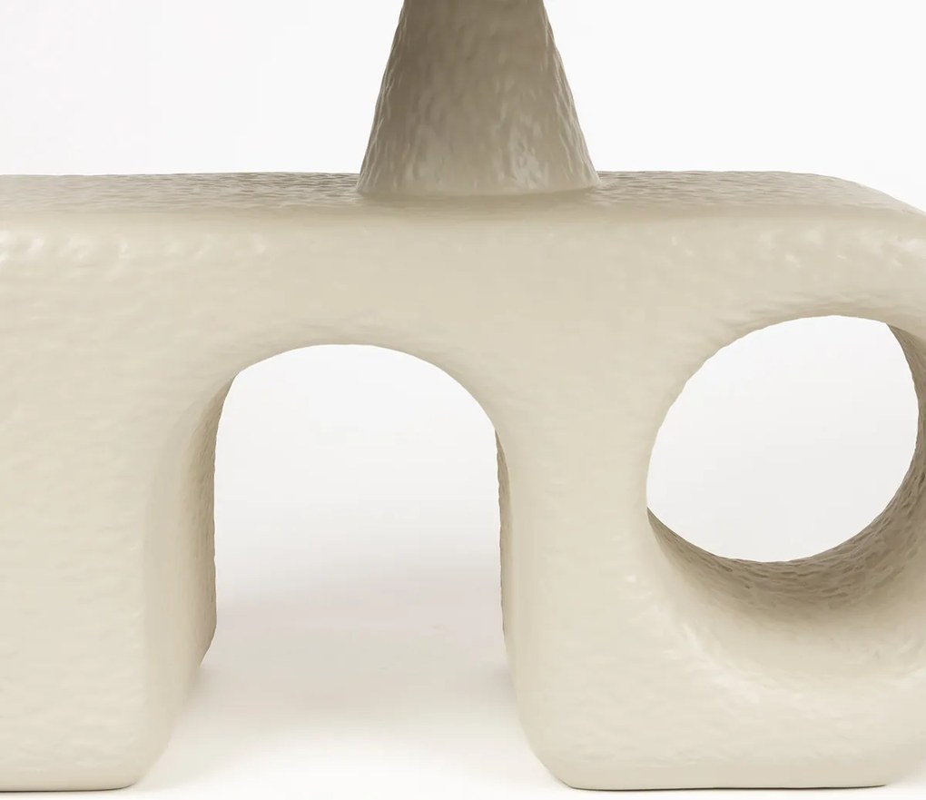 Zuiver Hermit Organische Salontafel Beige - 58 X 58cm.