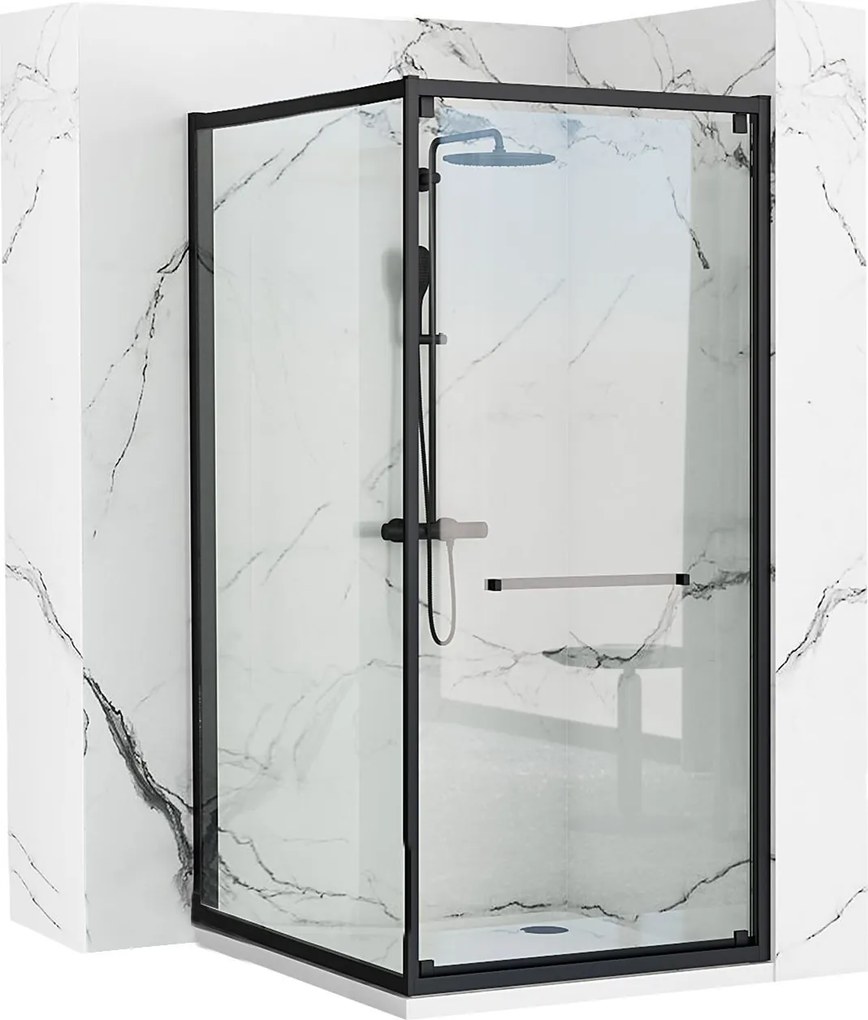 Rea Space In Black 80x100 douchewand