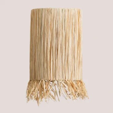 Bellver Wandlamp Van Raffia Natuurlijk - Sklum
