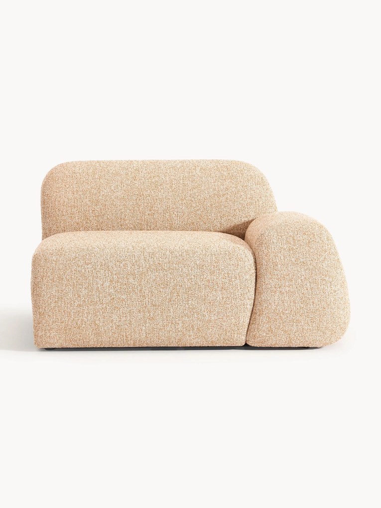 Hoekmodule Wolke van bouclé