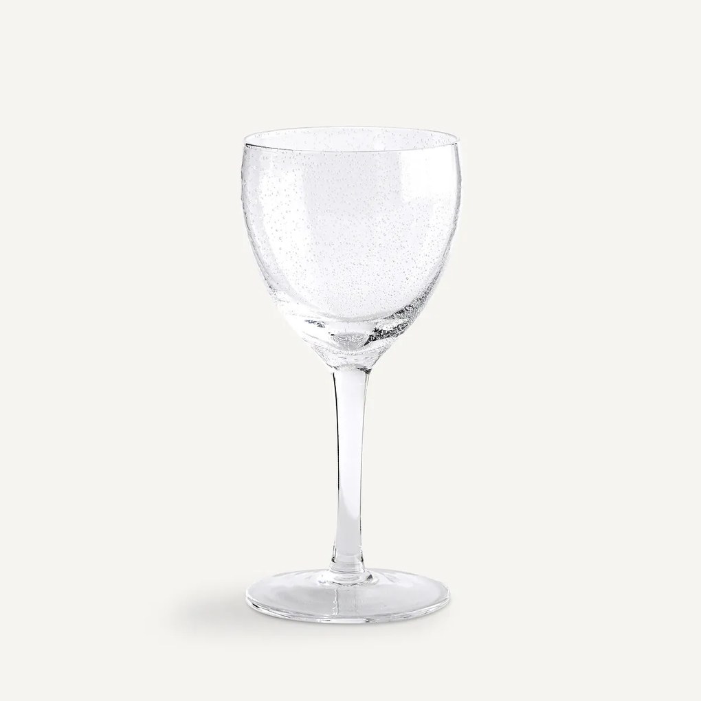 Set van 6 witte wijnglazen, Badia