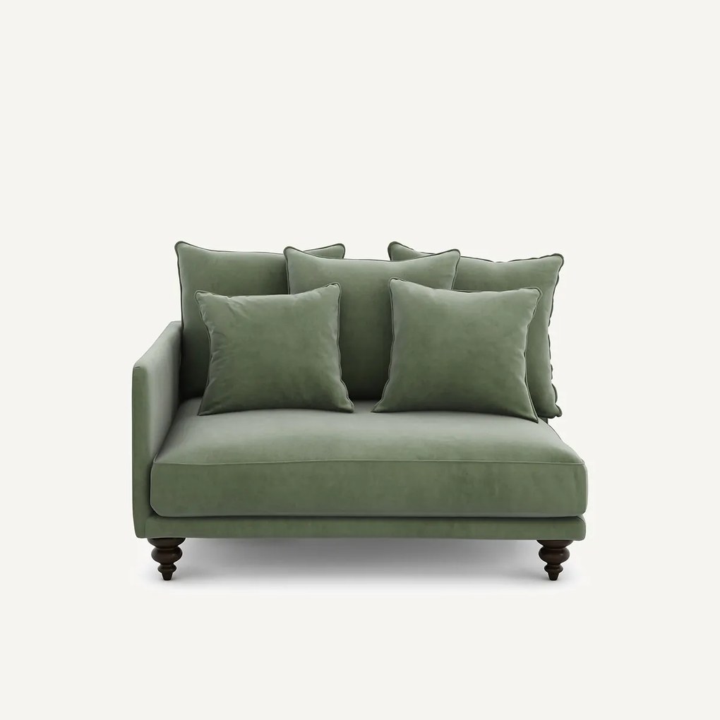 Halve bank fluweel, Lazare