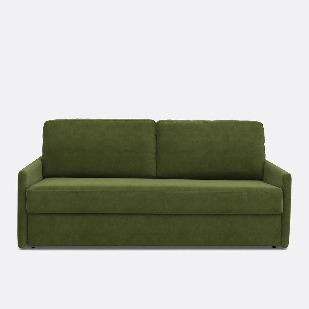 Slaapbank van fluweel, 2-, 3- of 4-zits, Bultex® comfort, MARTA