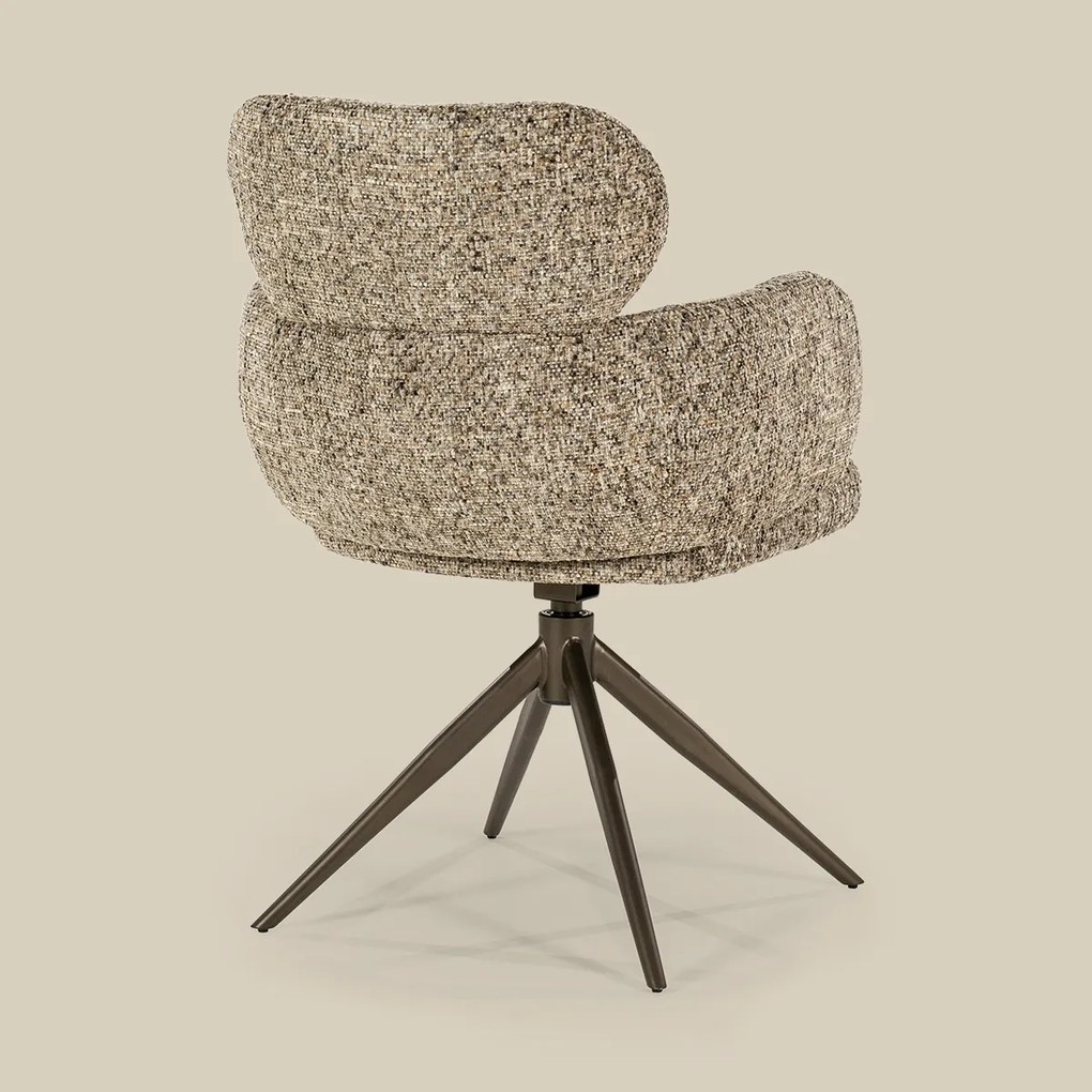 Draaibare Eetstoel Taupe