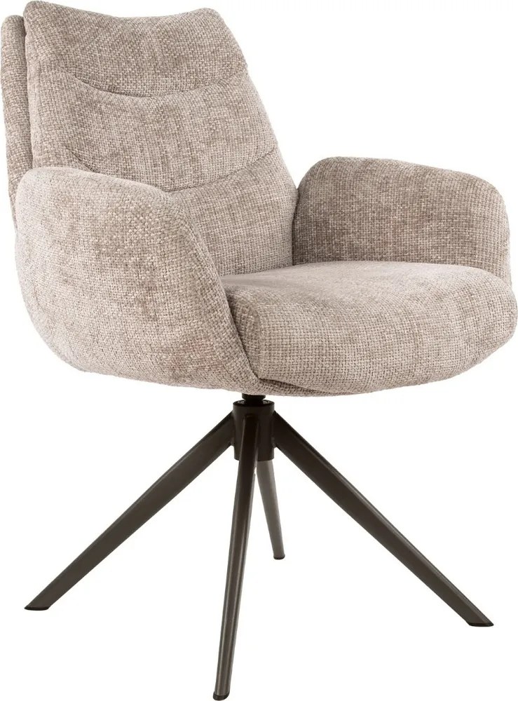 Draaibare Eetkamerstoel Taupe