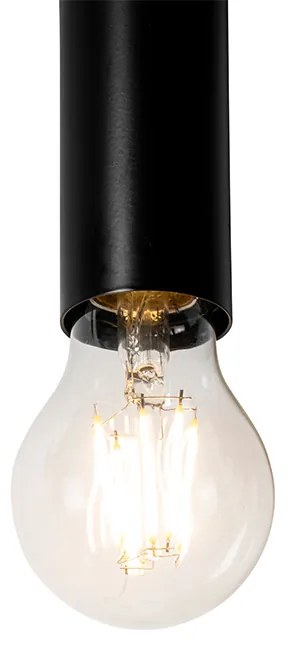 Art Deco wandlamp zwart 2-lichts - Tubi Art Deco E27 Binnenverlichting Lamp