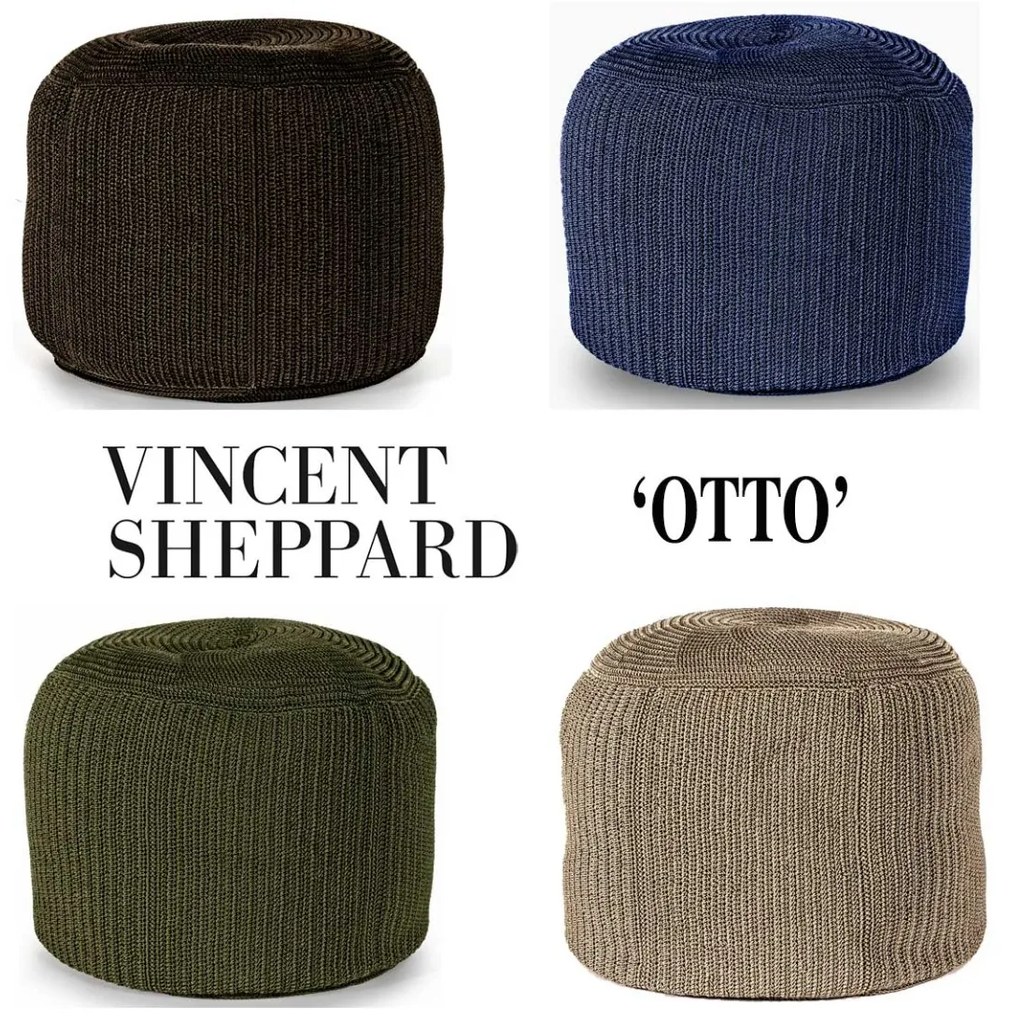 Vincent Sheppard Otto Outdoor Poef - Taupe