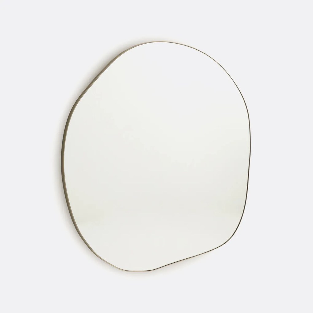 Spiegel, organische vorm, 100x100 cm, Ornica