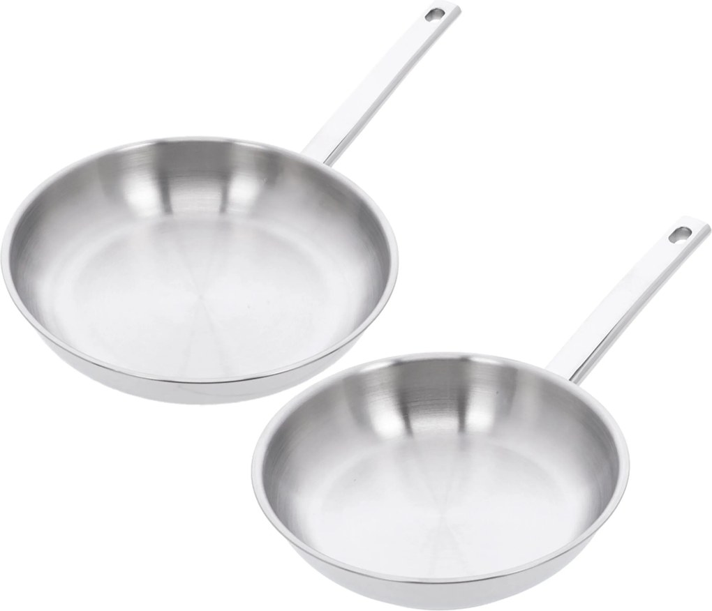 Demeyere Classico 3 Koekenpannenset RVS, 24 en 28cm - Classico 3 - Demeyere