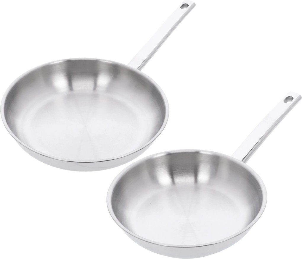 Demeyere Classico 3 Koekenpannenset RVS, 24 en 32 cm - Classico 3 - Demeyere