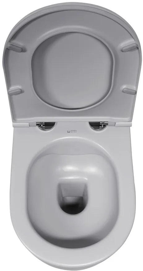 Sapho Infinity randloos toilet 53x36.5cm grijs