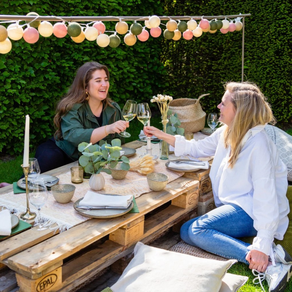 Cotton Ball Lights Outdoor lichtslinger - Starter Kit - Jardin