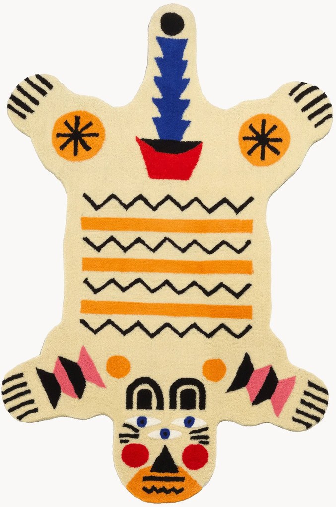 Handgetuft vloerkleed Big Bear