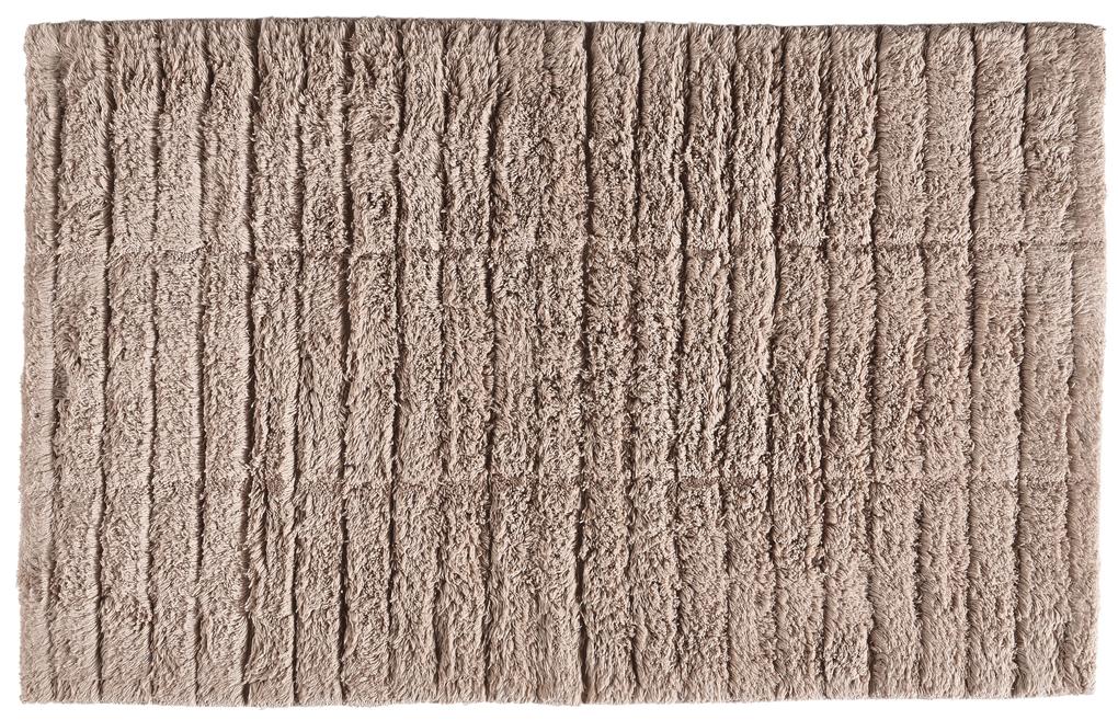Badmat - tiles - huidskleur - 100% katoen - 80 x 50 cm