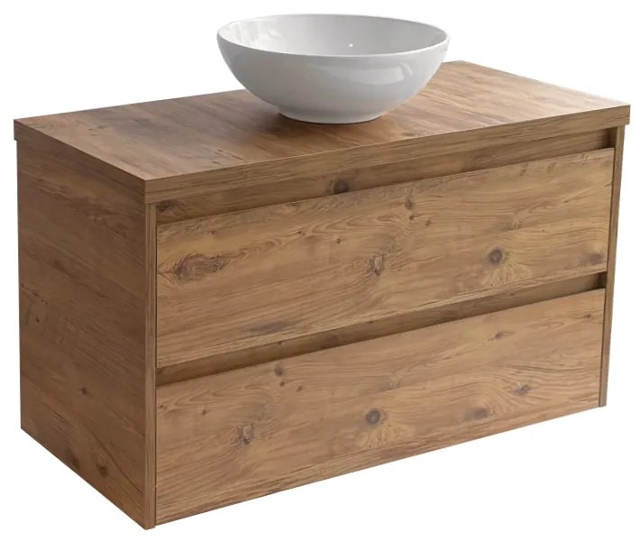 Sanicare Avenza/Arda toppaneel 100cm arrano oak