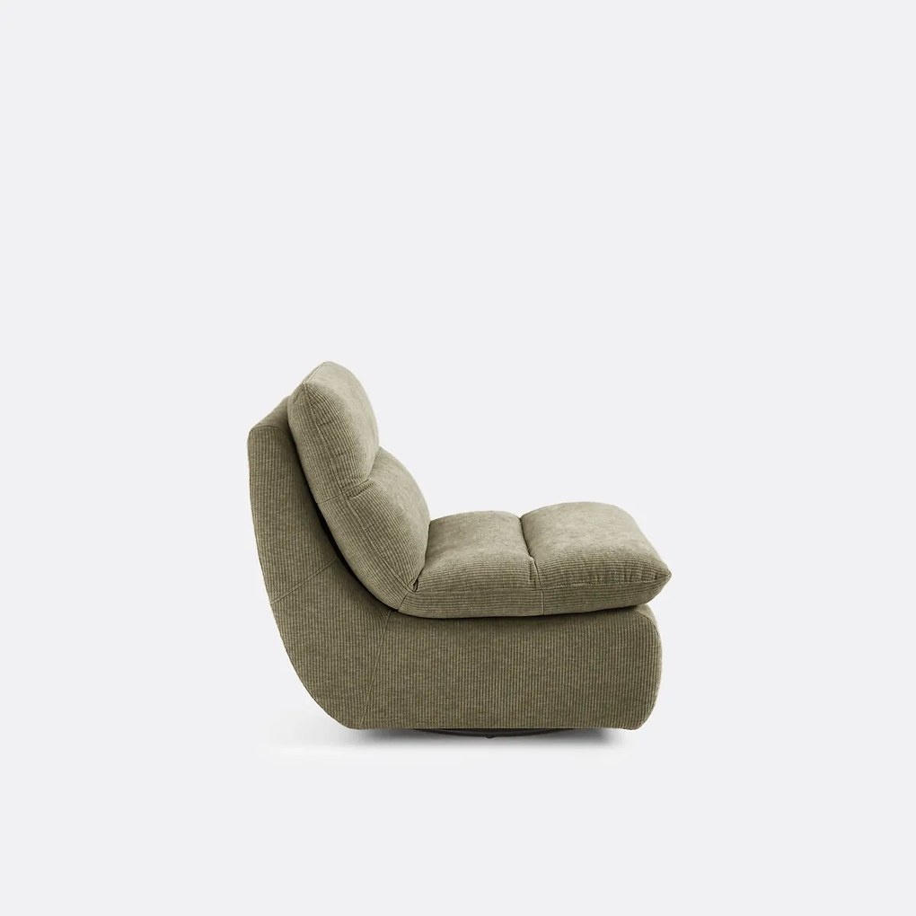 Reliëffluwelen draaifauteuil, ERABLE