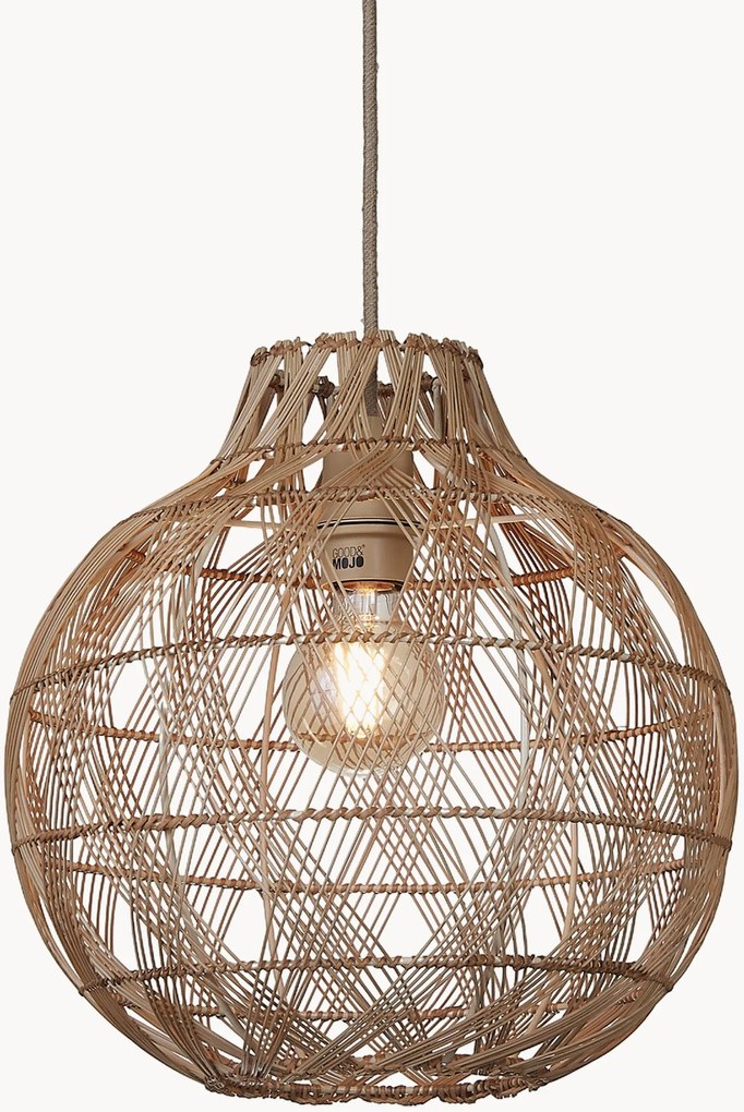 Hanglamp Mendoza van bamboehout