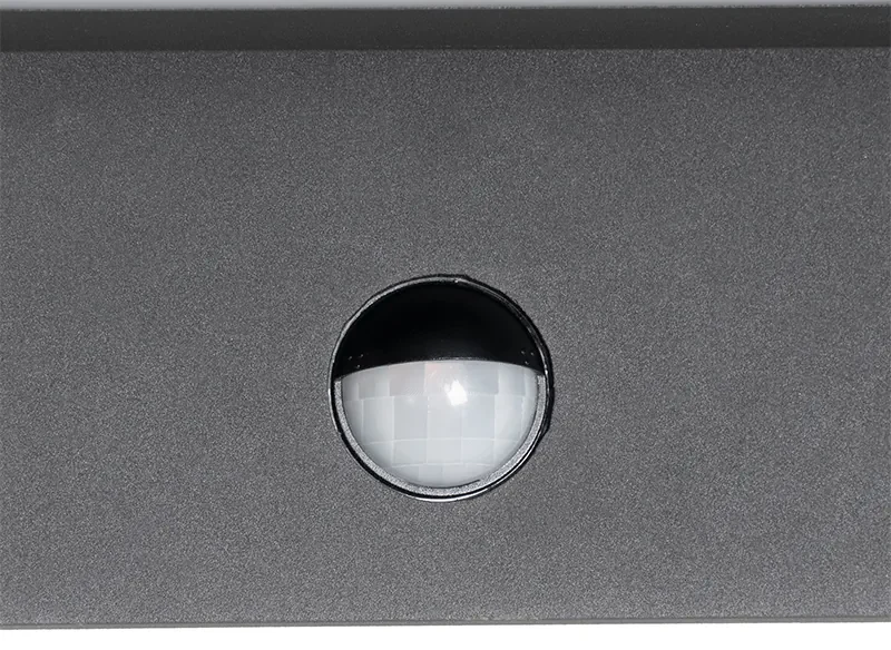 Buiten wandlamp antraciet bewegingsmelder