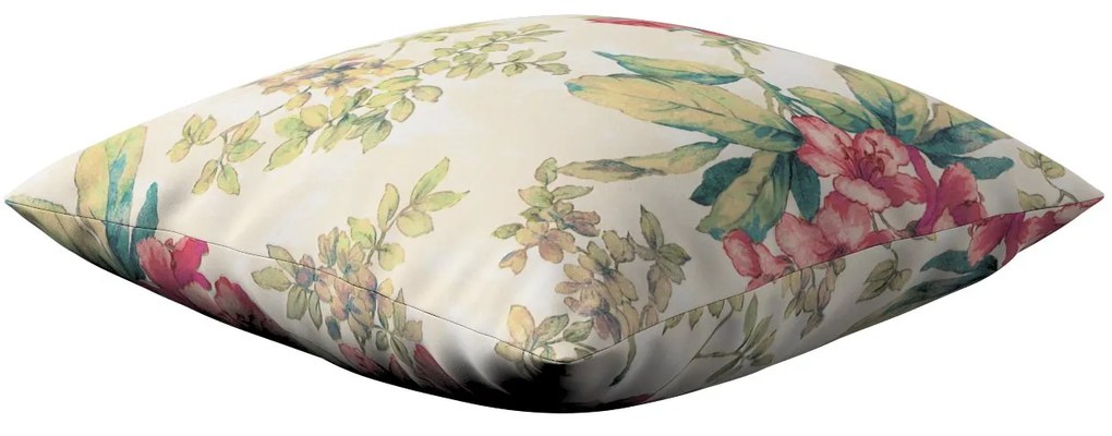 Dekoria Kussenhoes Kinga, roze-ecru 50 x 50 cm