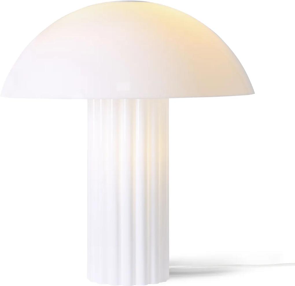 HKliving Cupola Witte Tafellamp Retro Design