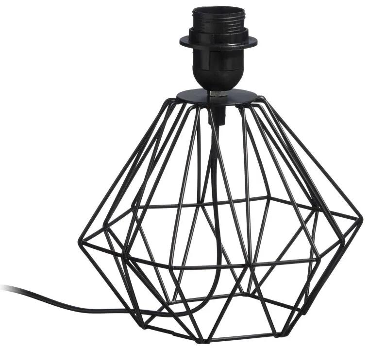 Lampvoet Wire Zwart