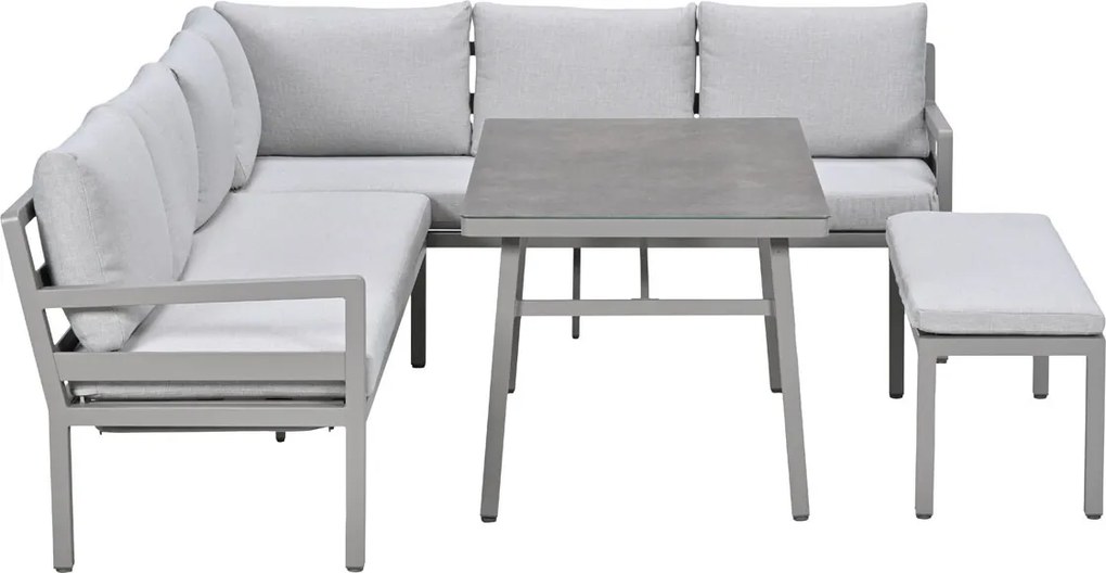 Garden Impressions Markus lounge dining set 4-delig - taupe