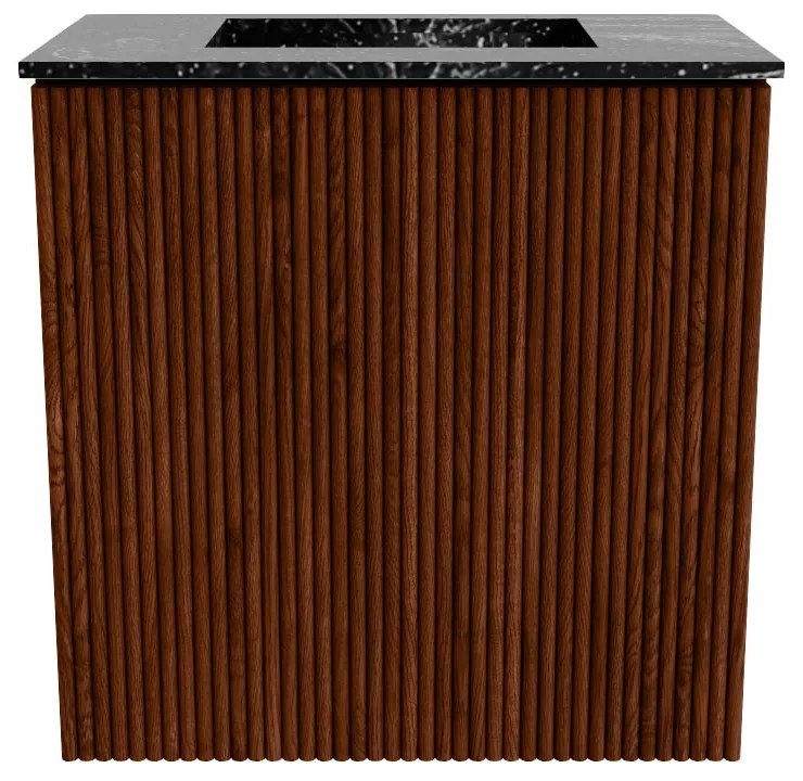 Mondiaz Joya DLux 40cm toiletmeubel ruby met wastafel faye midden zonder kraangat lava