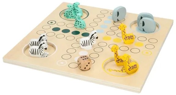 Ludo Safari Bordspel, hout