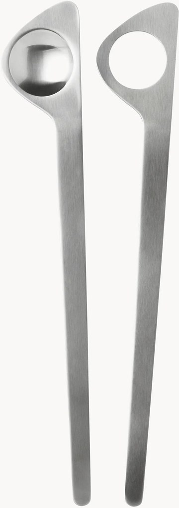 Saladebestek Arne Jacobsen van edelstaal