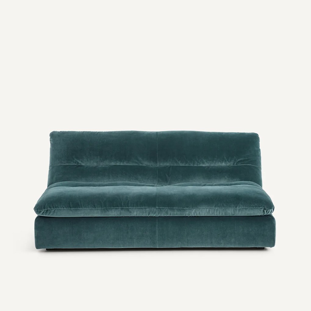 3-zits modulaire zetel in fluweel, GIULIANO