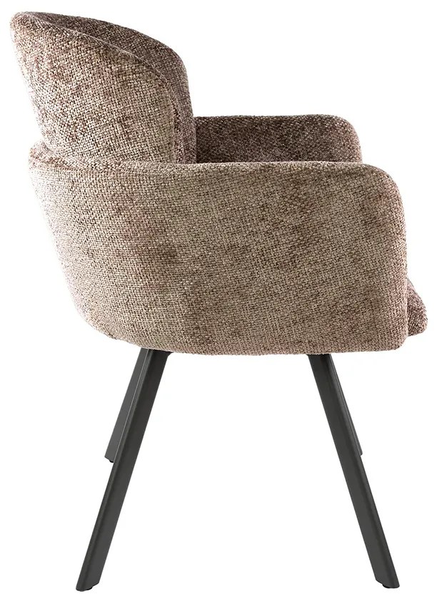 Draaibare Eetkamerstoel Mocca