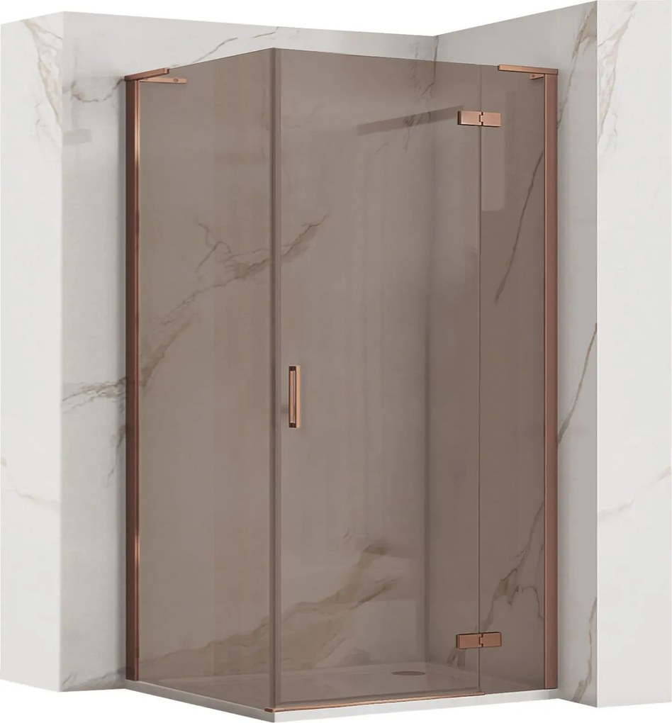 Douchecabine REA Hugo 80x90 Copper Brush