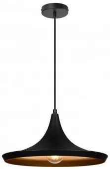 Hanglamp Van Aluminium Krhas Zwart - Sklum