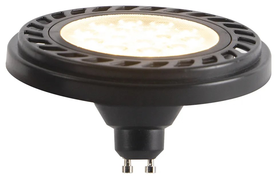 Set van 6 dimbare buiten grondspots zwart IP65 incl LED - Delux Honey Modern GU10 IP65 Buitenverlichting