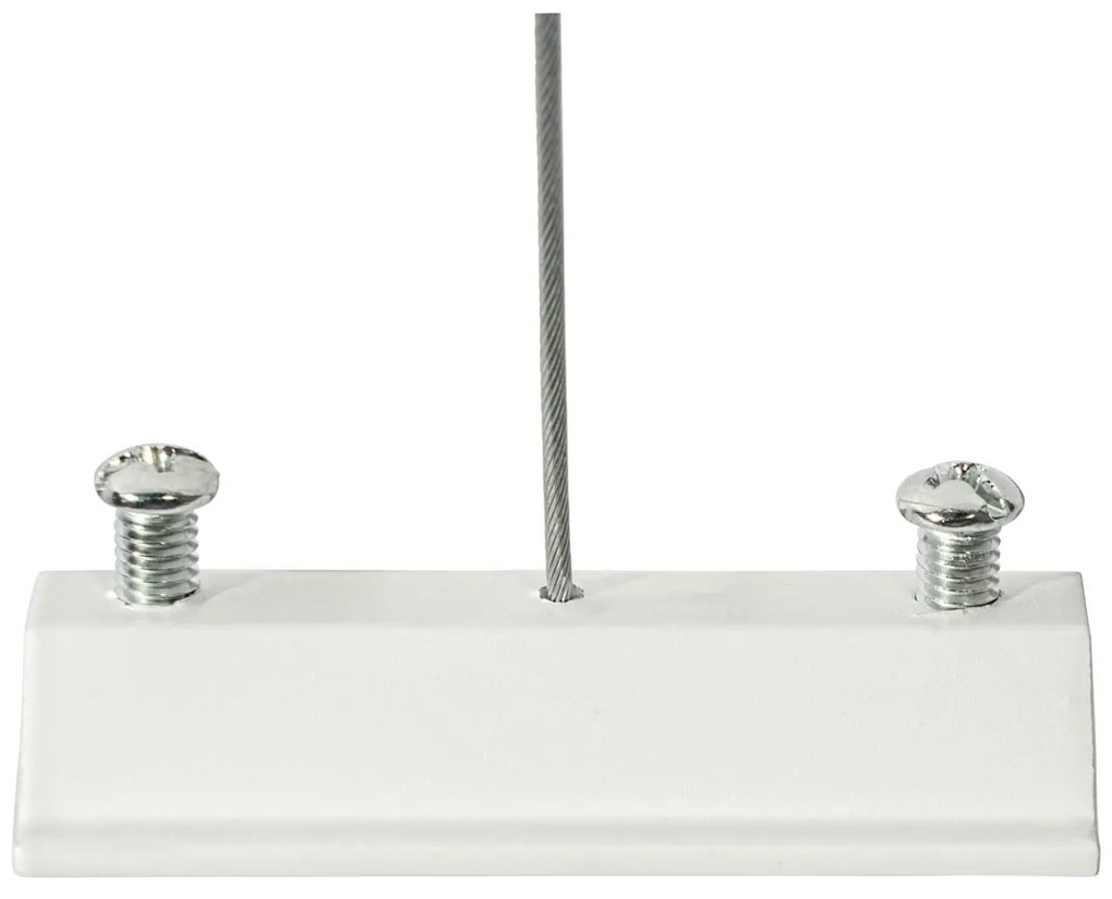 Modern hangend railsysteem met 6 Spot / Opbouwspot / Plafondspots wit 1-fase GU10 50mm - Iconic Ruby Honey GU10 rond Binnenverlichting Lamp