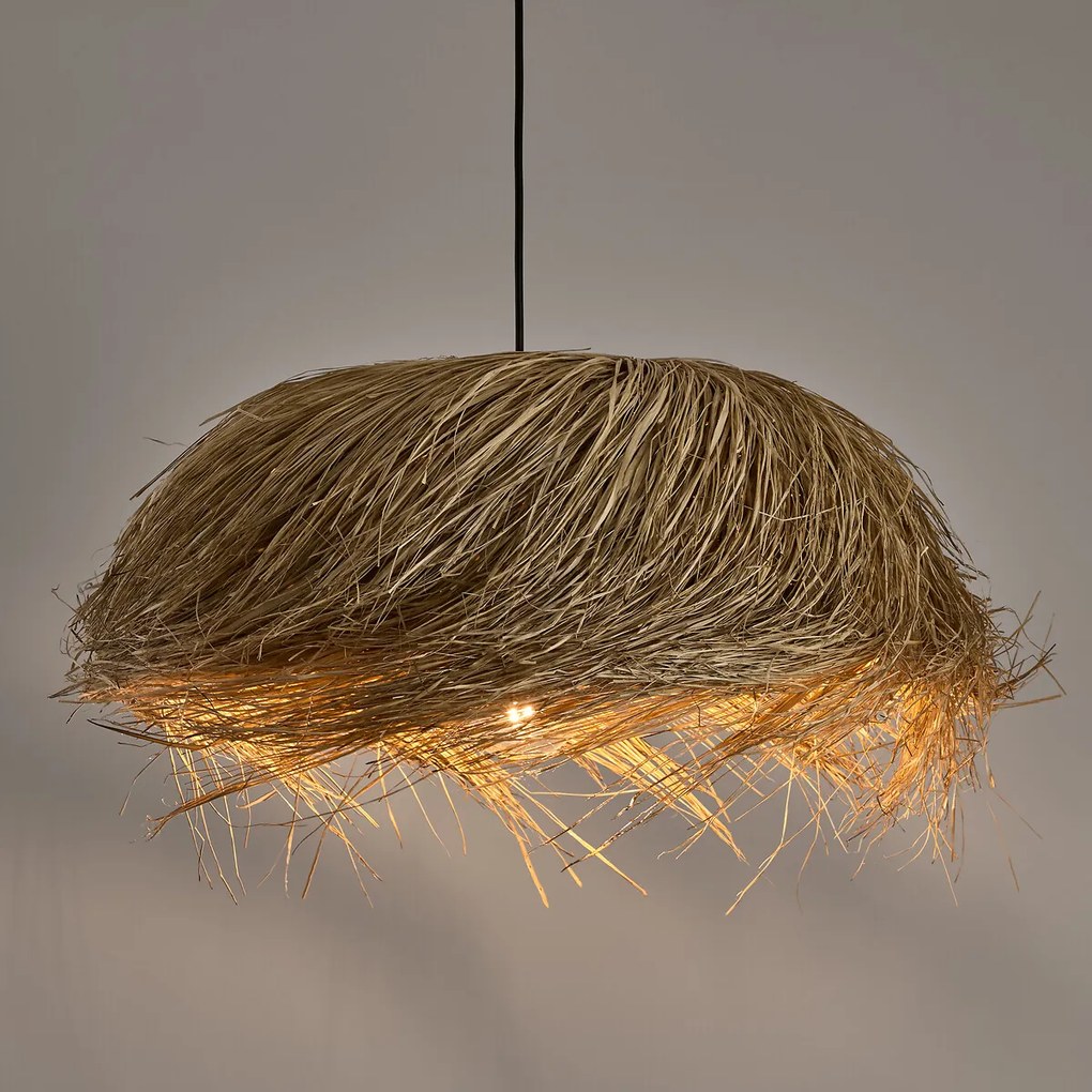 Hanglamp in panama vezels Ø50 cm, Samaï