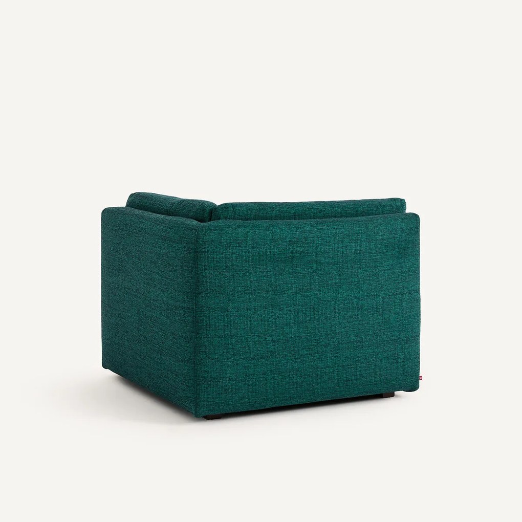 Modulaire 90° hoek in jaspé stof, GIULIANO