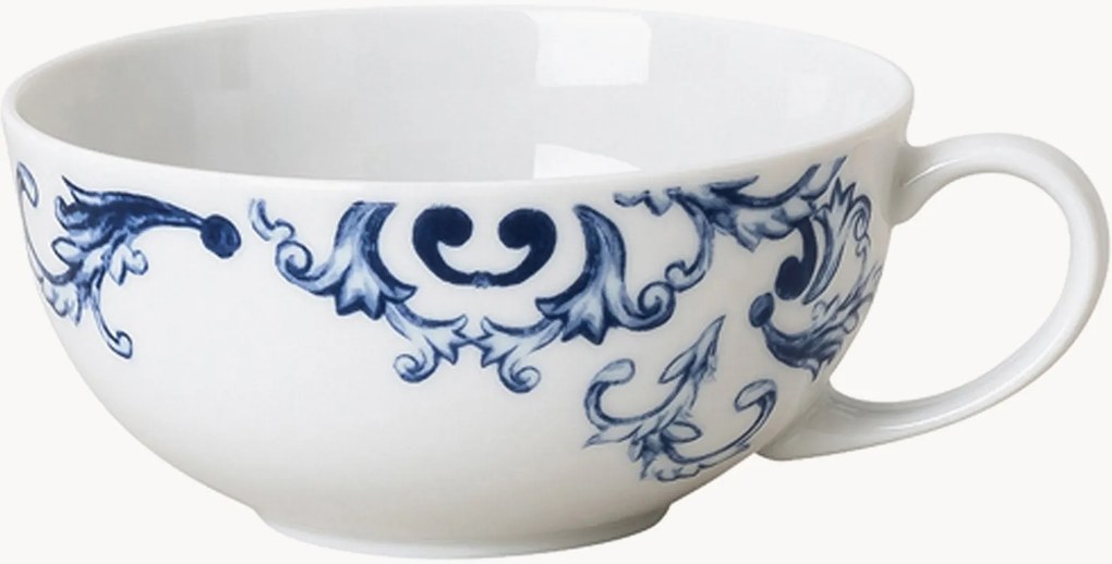 Porseleinen theekopjes True Blue, 6-delig