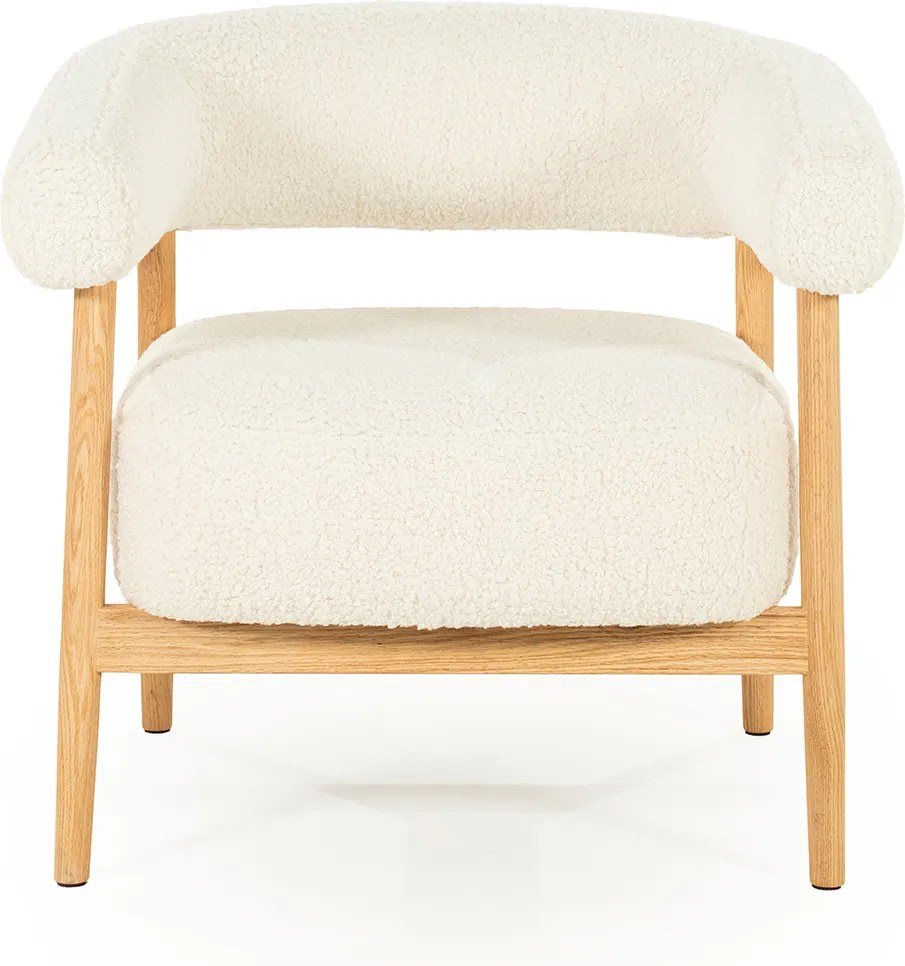 Fauteuil Eiken Frame Beige
